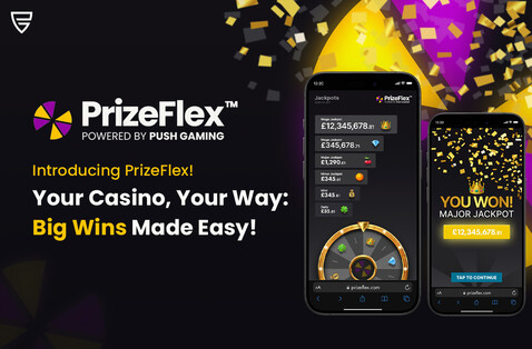 Push Gaming revolutionises jackpots with the launch of PrizeFlex™